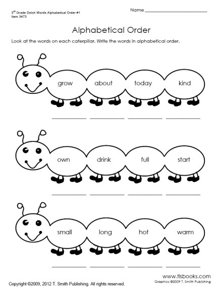 2nd Grade Activity Worksheets