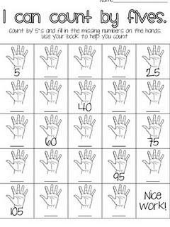 Counting By 5S Worksheets