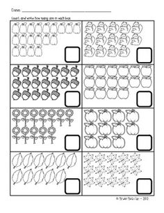 Counting Objects Up to 20