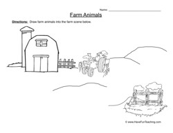 Farm Animal Worksheets