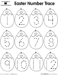 Preschool Easter Worksheets