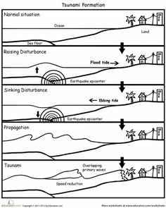 Tsunami Worksheet