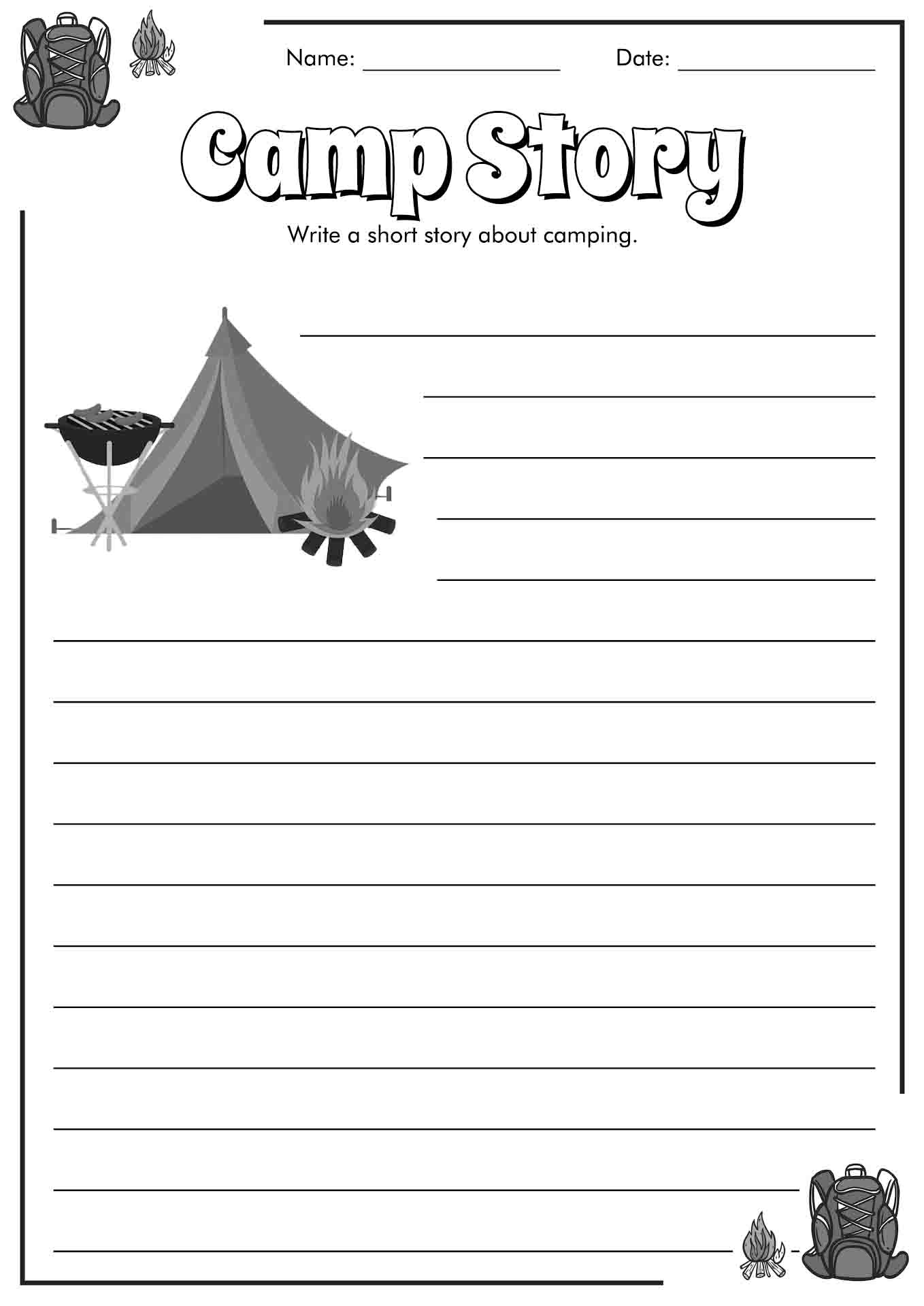 17 Creative Writing Worksheets For Adults Free Pdf At
