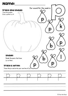 Letter R Homework Sheet