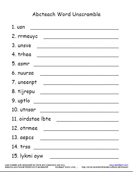 10 Create Own Word Search Worksheet Worksheeto