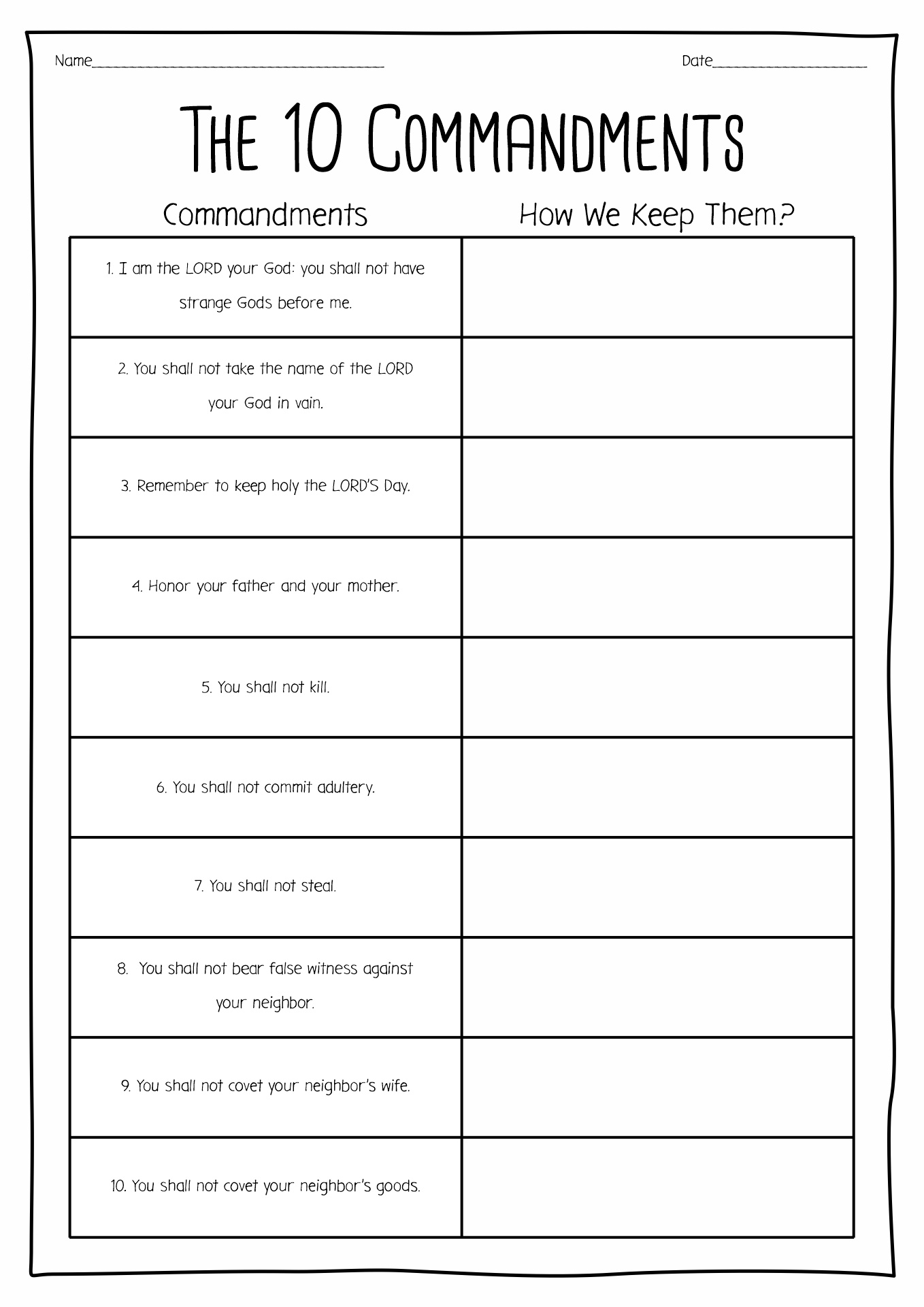 15-free-printable-10-commandments-worksheets-free-pdf-at-worksheeto