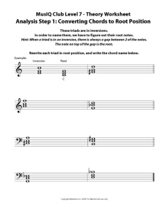 Chord Root Position Analysis