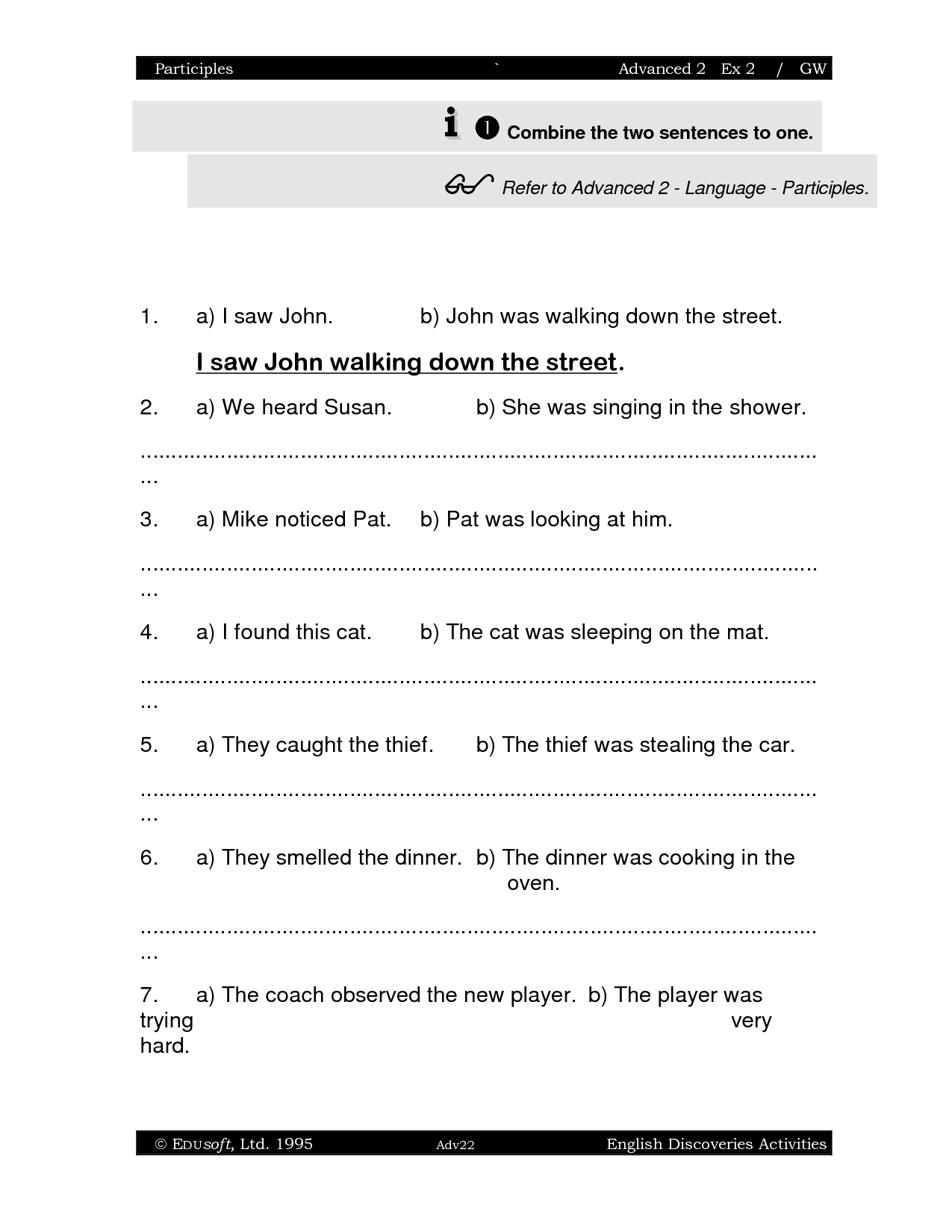 Comma Worksheets High School