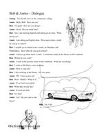 Present Tense Worksheet ESL