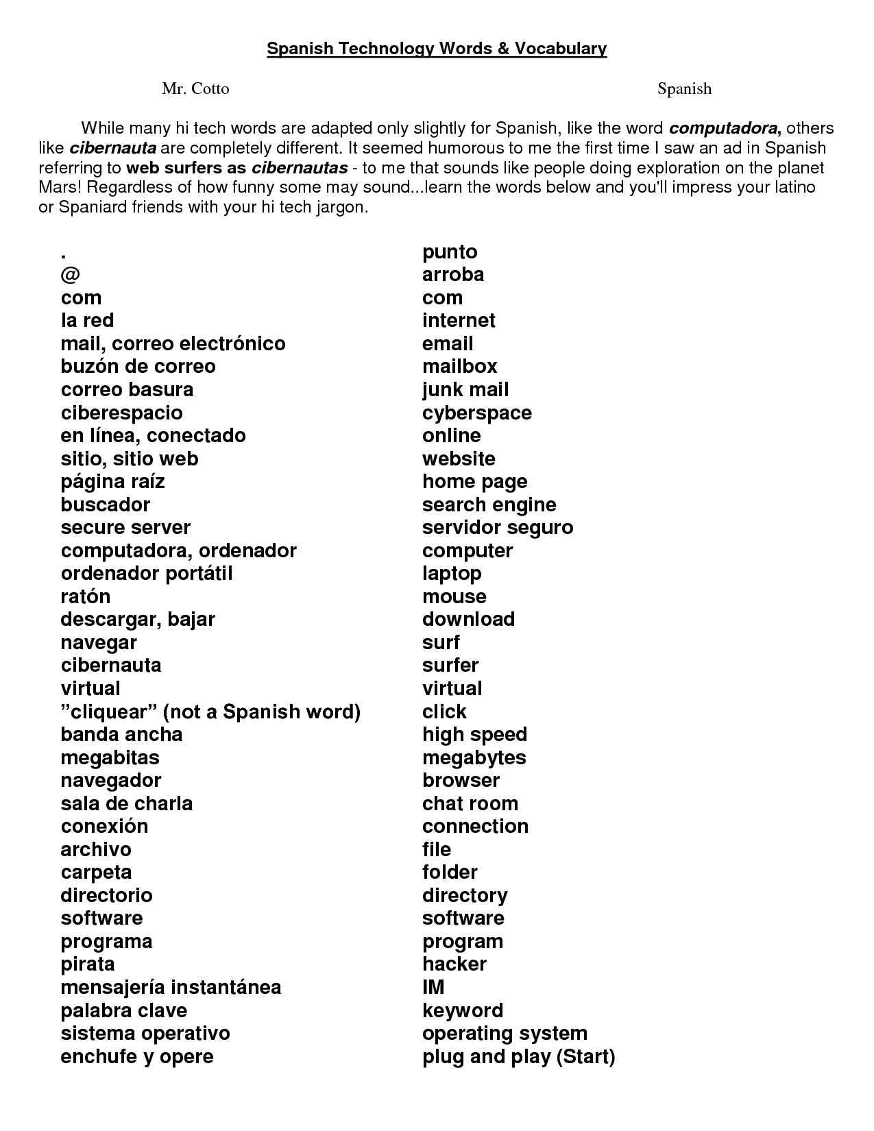 5 Best Images Of Spanish Words And Phrases Worksheet Worksheeto