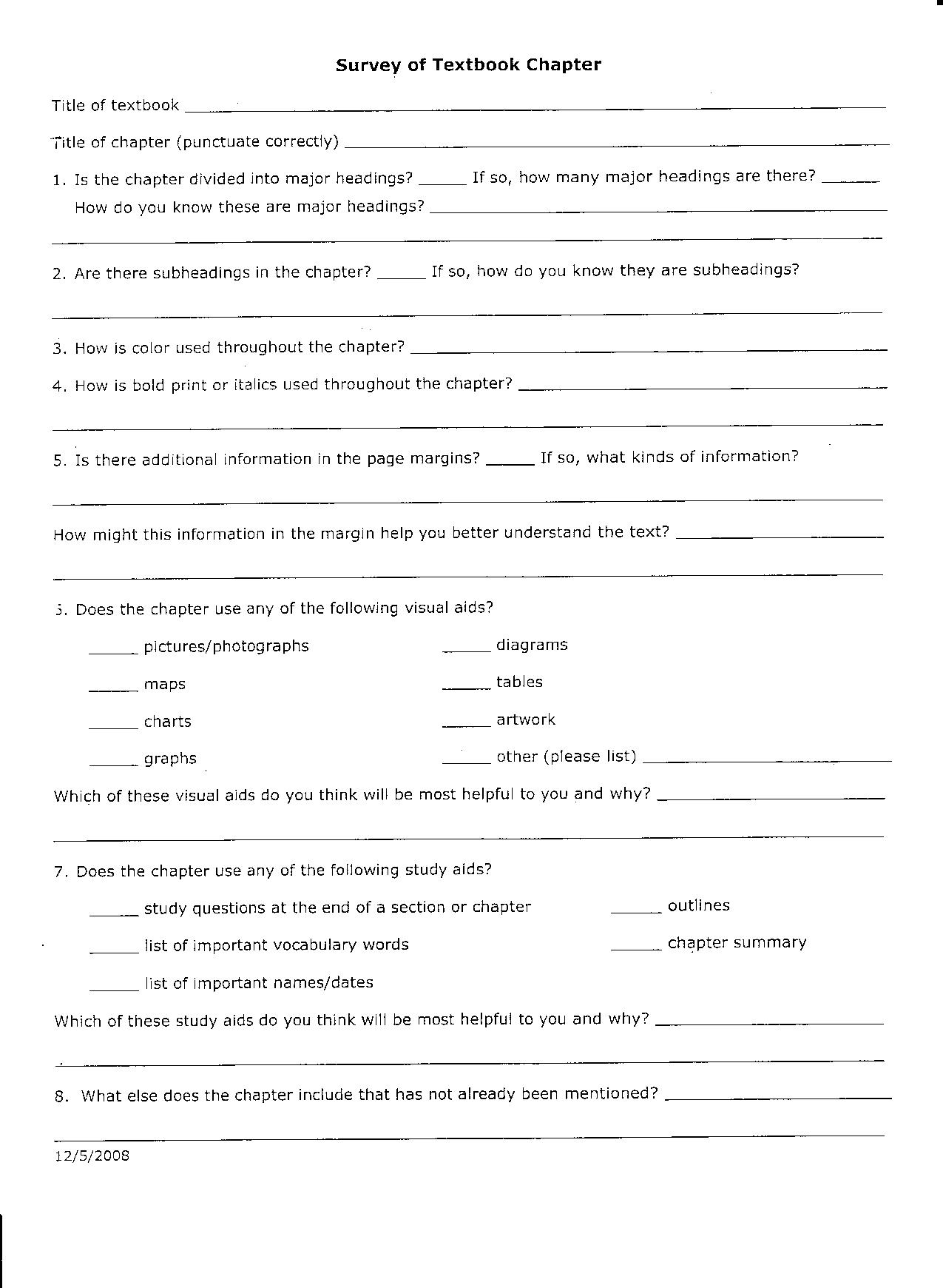 Nonfiction Text Features Worksheet 4th Grade