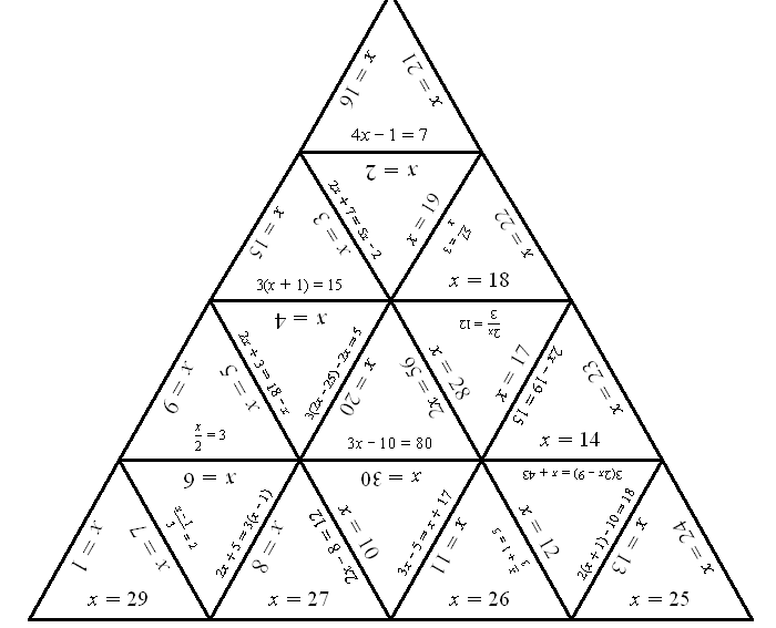 Tarsia Puzzles