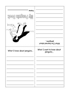 Penguin Activity Printable Worksheets