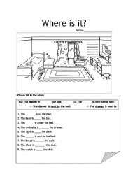 Prepositions of Place Find the Differences