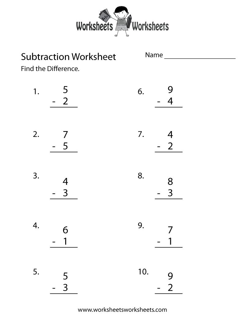 Printable Math Addition Worksheets