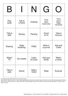 Free Coping Skills Activities