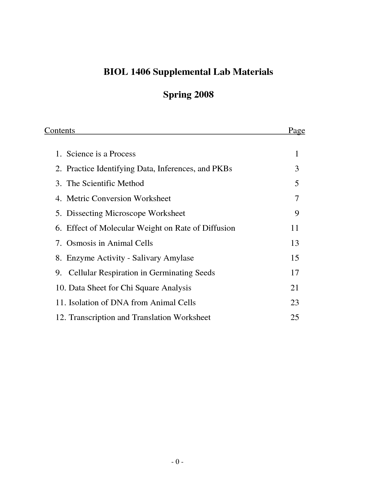 Microscope Lab Activity Worksheet