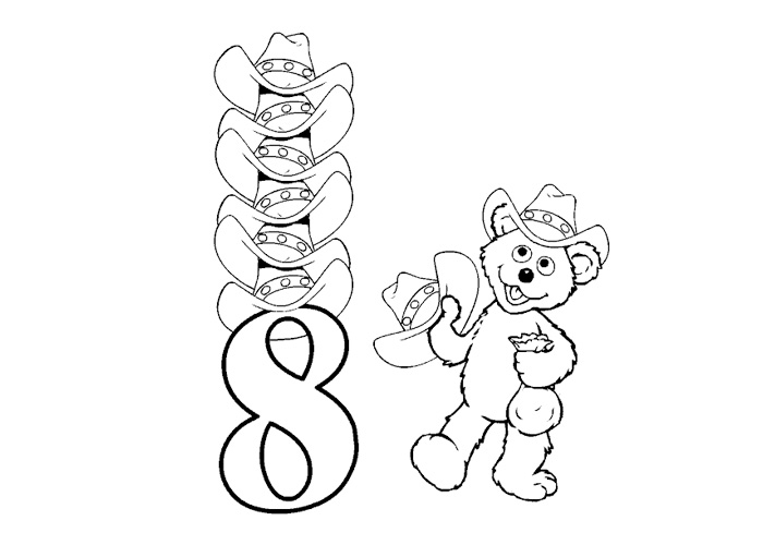 Color by Number Butterfly Coloring Page