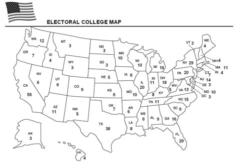 Electoral College Map