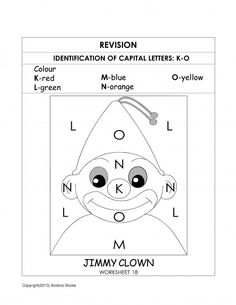 Letter Recognition Worksheets