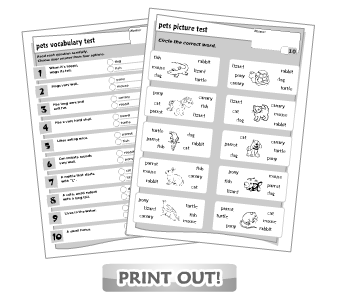 Printable Pet Worksheets Preschool