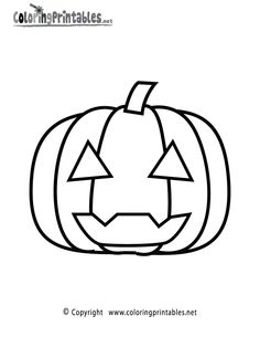 Pumpkin Printable Coloring Pages