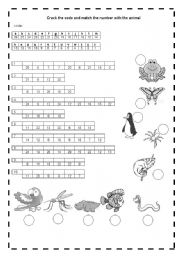 Crack the Code Worksheet Answers