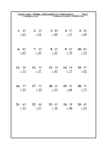 Double-Digit Multiplication Worksheets