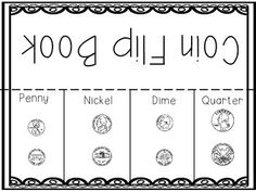 Money Foldable Worksheet