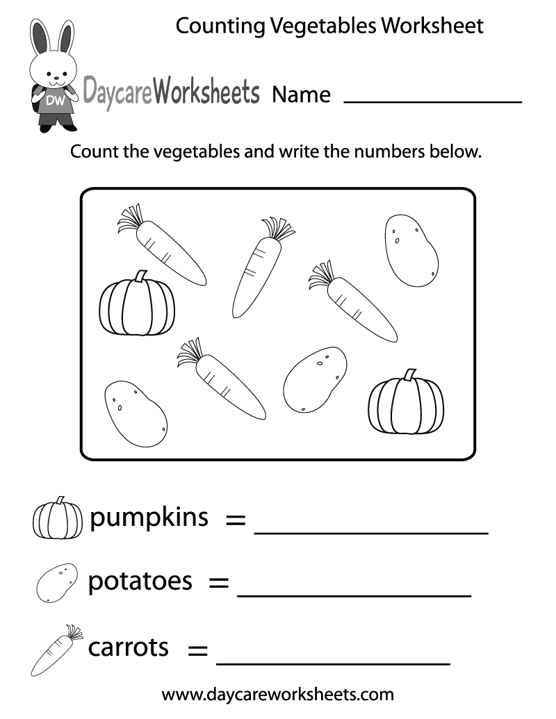 Preschool Counting Worksheets Free Printables