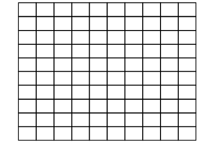 Printable Blank Hundred Squares