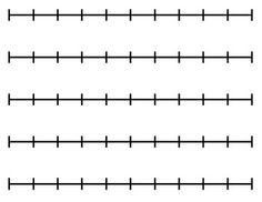 Blank Number Line