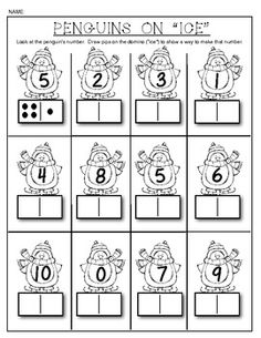 Decomposing Numbers Kindergarten Worksheets