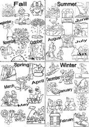 Free Printable Season Worksheets