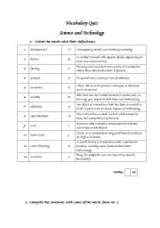 Genetics Vocabulary Worksheet Answers