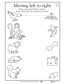 Kindergarten Animal Worksheets