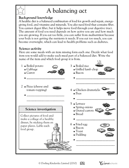 School Science Worksheets