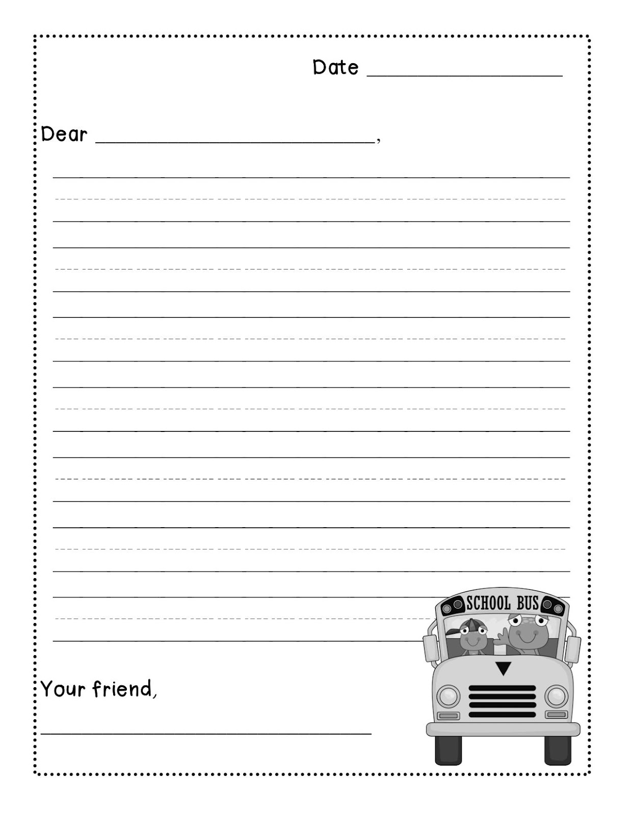 17 Informal Letter Worksheet Worksheeto