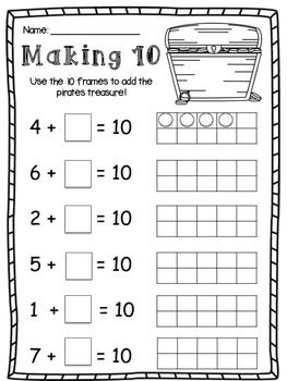 Making 10 Worksheets