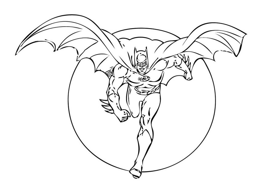 Batman Coloring Pages Printable