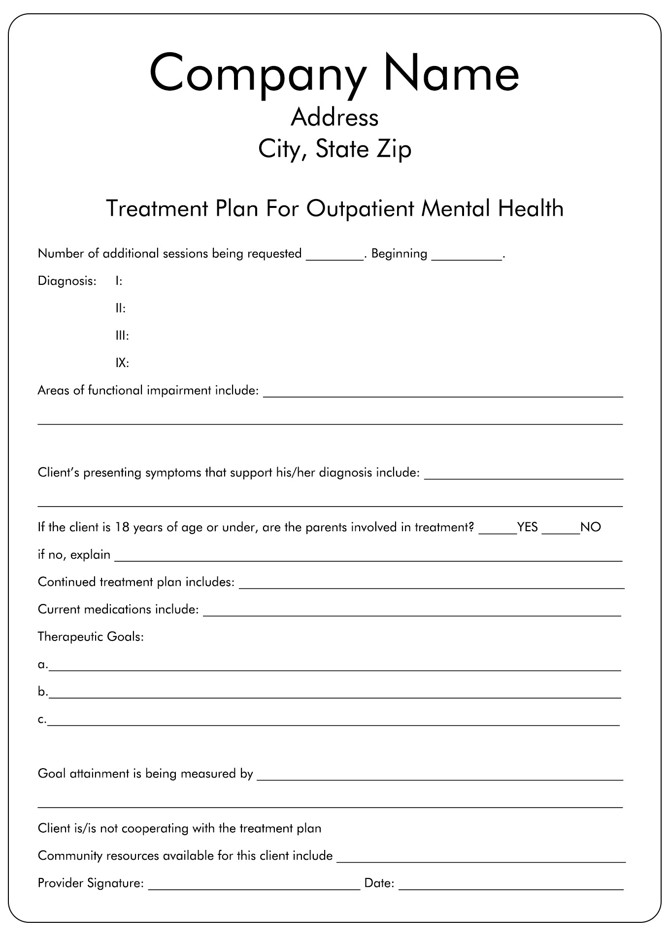 18 Treatment Plan Substance Abuse Worksheets Free PDF At Worksheeto