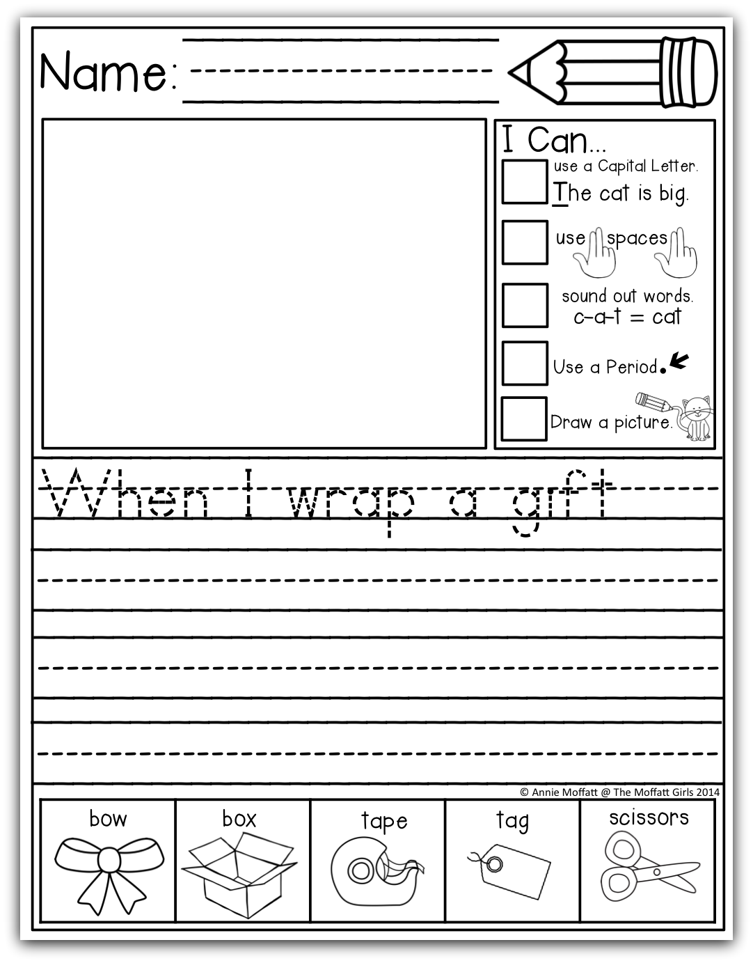 1st Grade Writing Prompts With Pictures