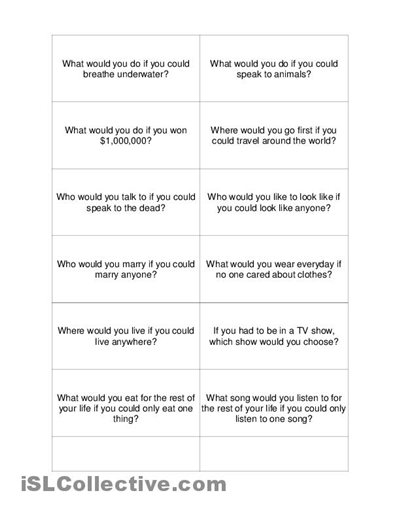 15 ESL Conversation Worksheets Worksheeto