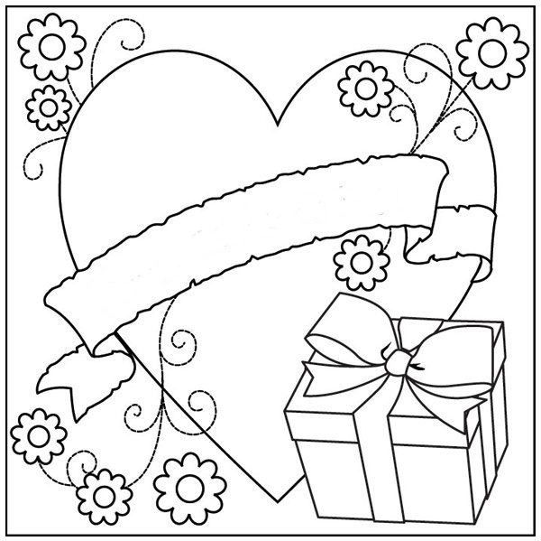 Happy Mothers Day Coloring Pages