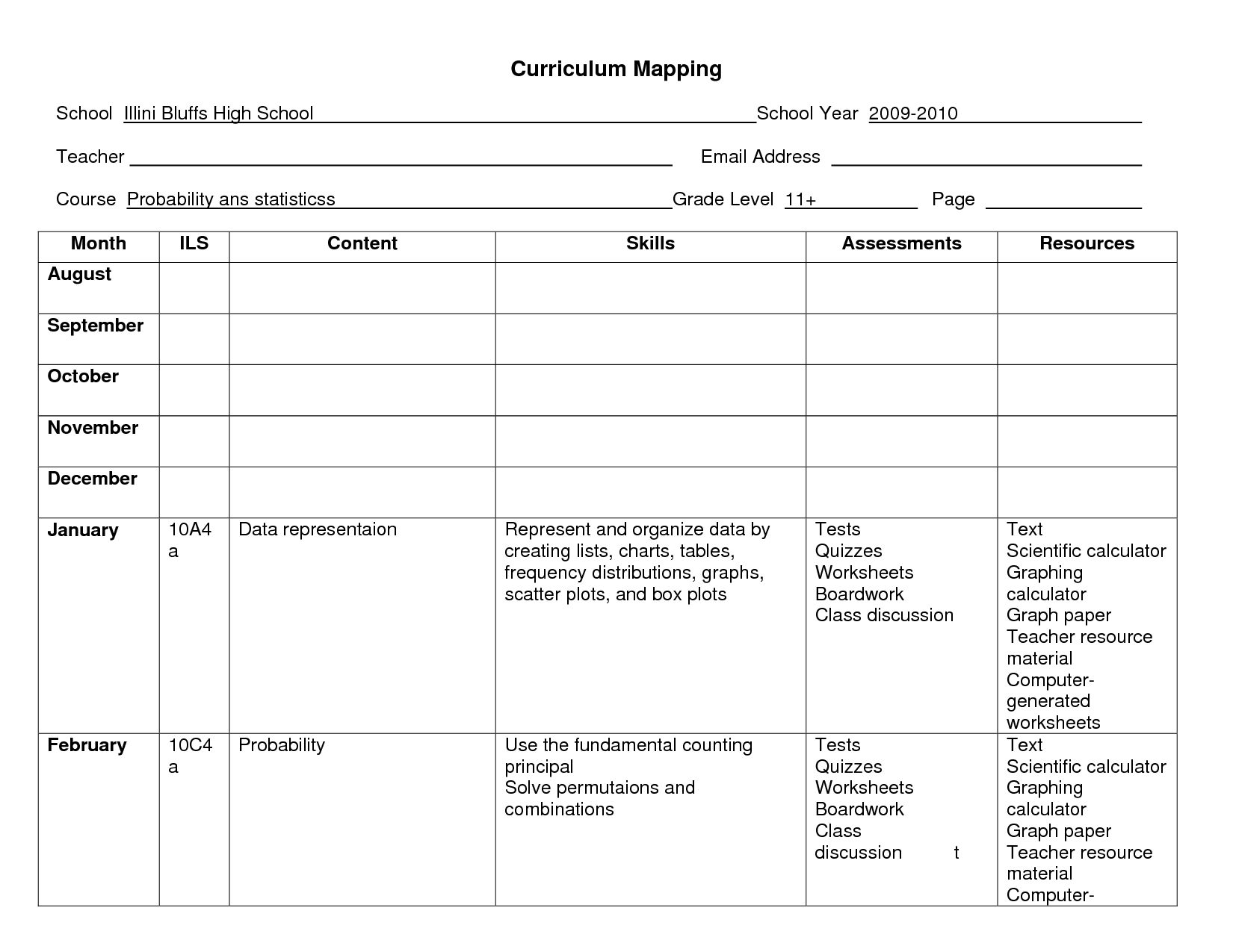 Probability Worksheets High School