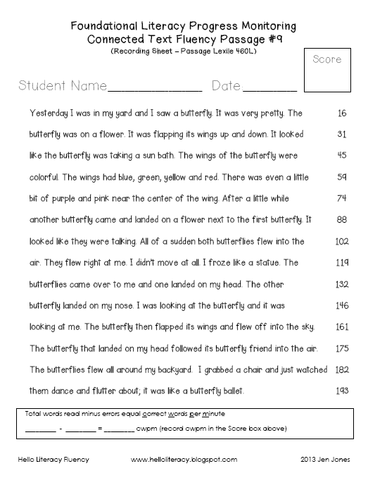 14 Fluency Worksheets For Middle School Worksheeto