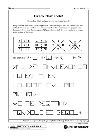 17 Break The Code Worksheets Worksheeto