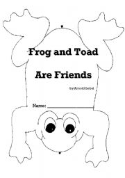 Frog and Toad Free Printables