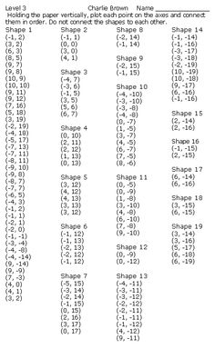 5 Best Images of Mario Coordinate Plane Image Worksheet - Mario ...