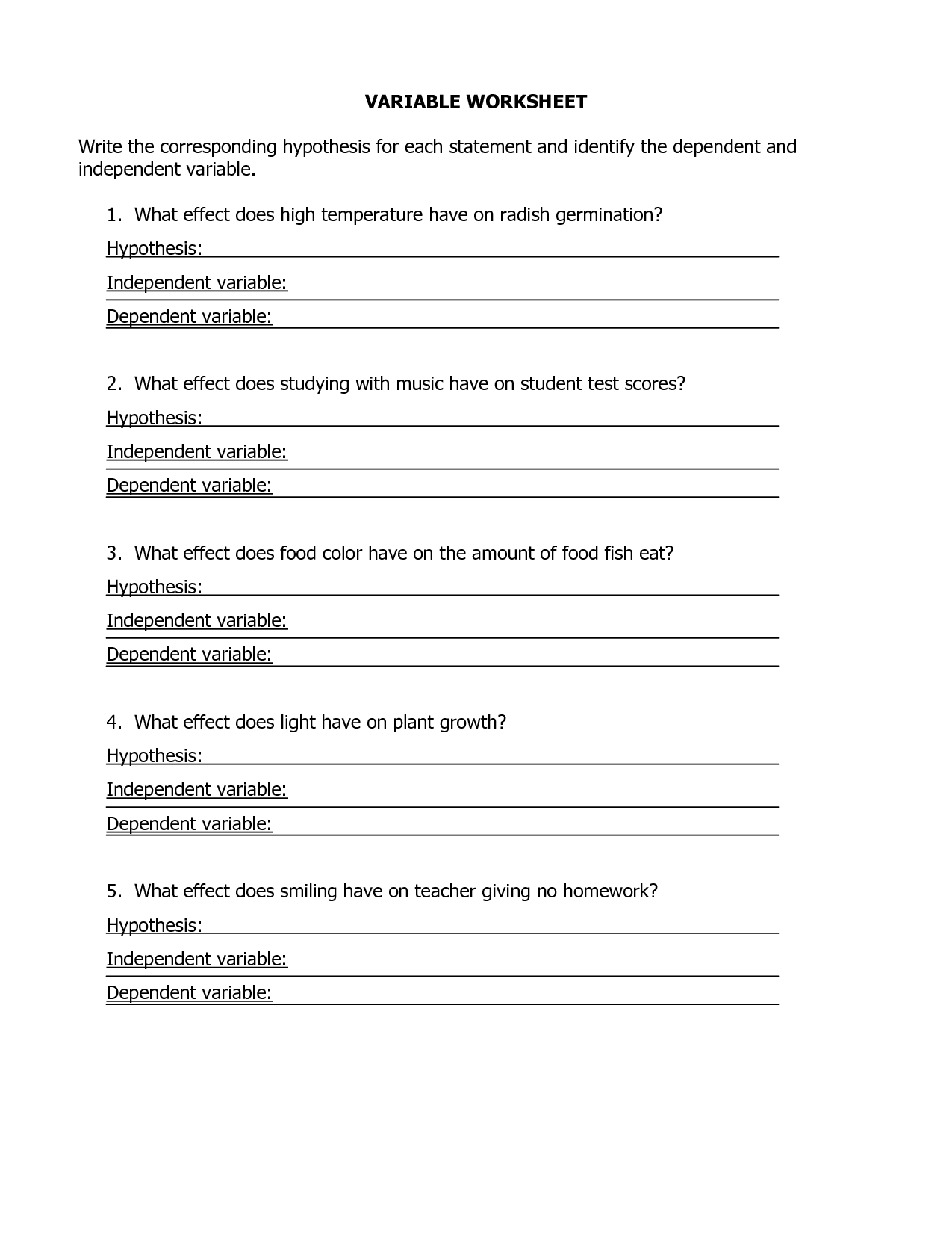 15 Simpsons Variable Worksheet Answer Key Worksheeto